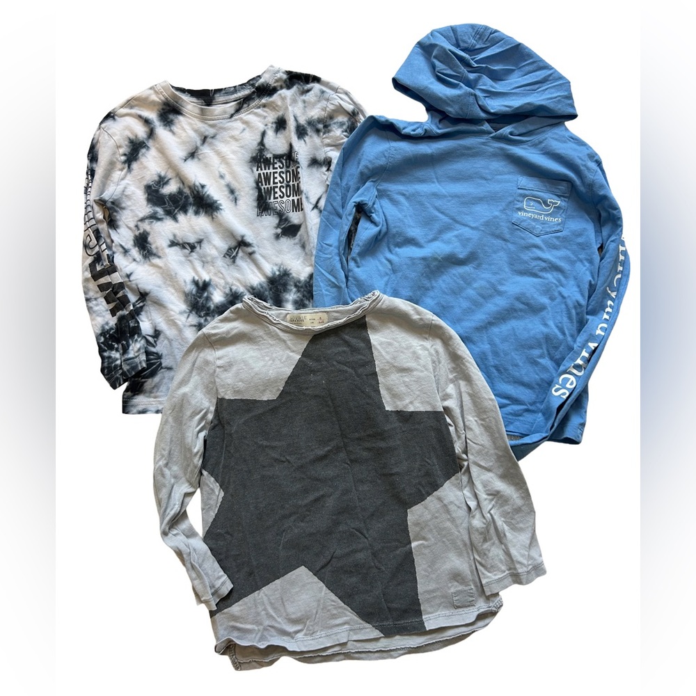 Boys long sleeve bundle. Vineyard Vines, Zara bundle. Size 5t